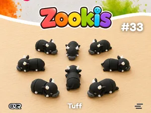 Zookis - Tuff (black bull) #33