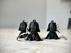 Cute Baby Darth Vader Star Wars Key Chain! 