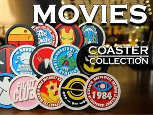 Movies coaster collection