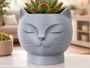 Quiet Planter Cat – Vaso Decorativo Animale
