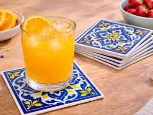 Portuguese Tile Coaster– Traditional Azulejo