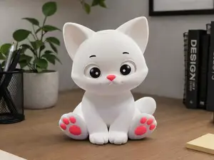 Cute Cat Piggy Bank (Salvadanaio Gattino)