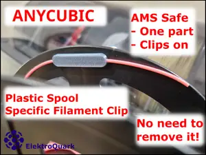 Anycubic Plastic Spool Specific Filament Clip