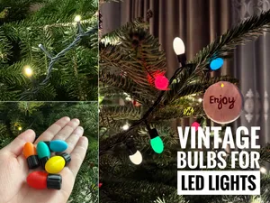 Vintage bulbs for led lights