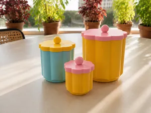 Soft Edge Jar Set