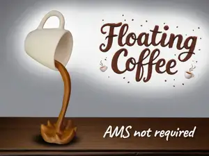 Floating Cup Coffee