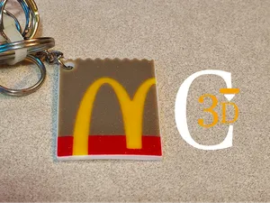 Llavero Bolsa C McDonald's - McD