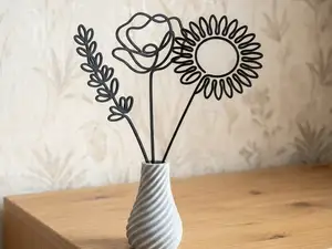 Minimalist Flowers - Vase Accesories / Decor