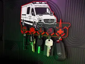 Rettungsdienst Schlüsselbrett | RD | RTW Design