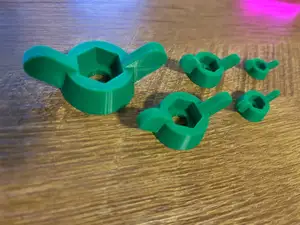 Wing nuts M10 M8 M6 M5 M4