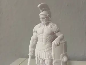 Antike Kriegerstatue