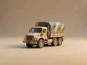 军用卡车-仿真中国军事模型-男孩涂色玩具生日礼物