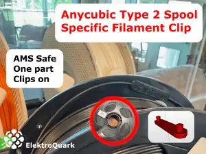 Anycubic Type 2 Plastic Spool Filament Clip