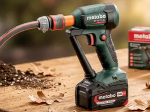 Metabo BP 18 LTX Aufsatz auf Gardena, Profi-System