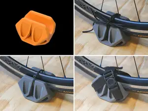 BIKE RACK WHEEL MOUNT