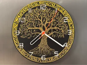 wall / desk clock Baum des Lebens