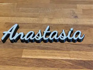 Script font ***ANASTASIA***