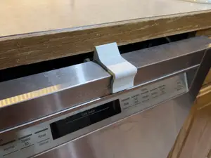 Dishwasher Door Airflow Stop to Prevent Odors