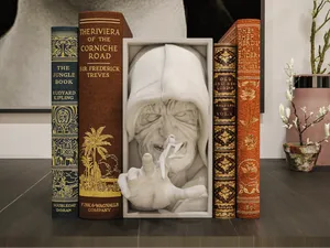 Emperor Palpatine Book Nook and Wall Mount