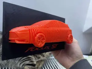 Ford focus ST layered art