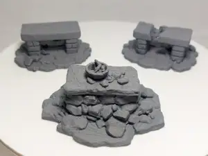 Stone Ritual Altars – Fantasy Ruins Scenery