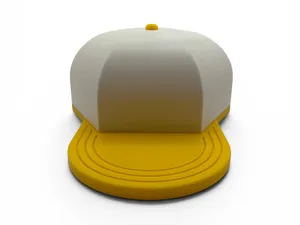 Flat Bill Cap Box V2 SBC - Blank/Customizable