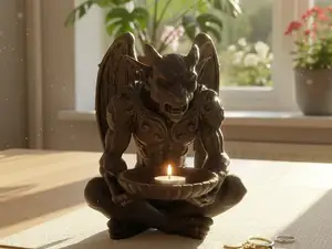 Gargoyle Hybrid: Candle Holder & Valet Tray