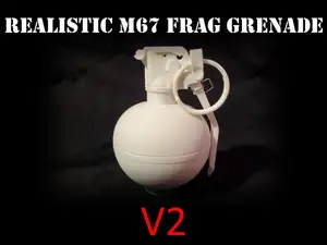 Realistic M67 Fragmentation Grenade Model V2