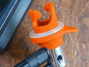 Schrader car pump to Sup kite wing foil