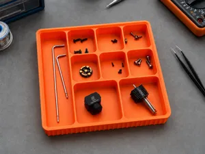 Stackable Parts Sorting Tray