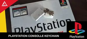 PSX Playstation consolle Keychain