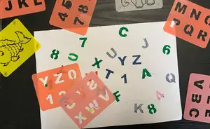 Stencil Letters and Numbers