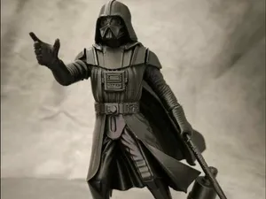 Darth Vader Force Choke pose
