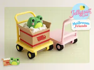 Frog Parcel Clicker with Trolley