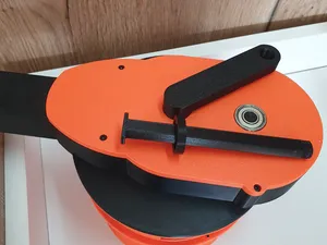 3d print optimized handle for Air Raid Siren