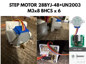 Stepper Motor + Board case