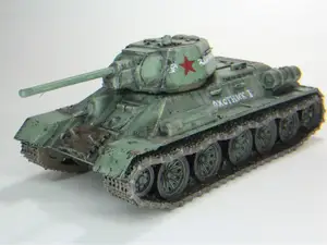 Soviet T34/76 tank 1:56 scale (28mm)