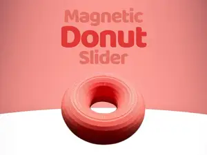 Magnetic Donut Slider - Fidget EDC