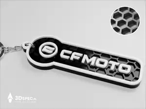 CFmoto logo keychain