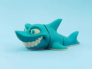 Flexi Shark - Mischievous Grin and Pure Fun!
