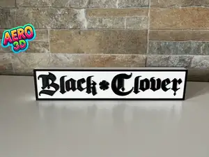 BLACK COVER DECORATION LOGO