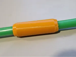 12/8 HDPE tube joint