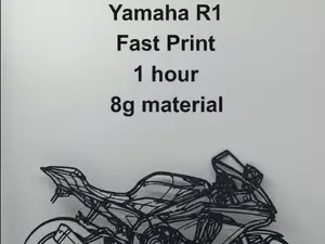 Silhouette Yamaha R1
