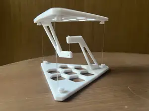 悬浮的展示平台