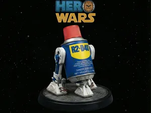 HERO STAR WARS R2D2 WD40