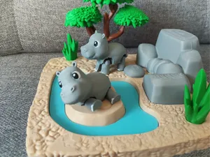 flexi hippo ( mini safari)