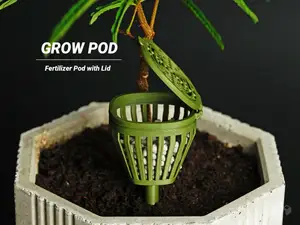 Fertilizer Basket with Lid