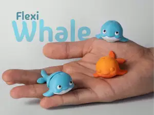 Luffy the whale – Articulated & keychain