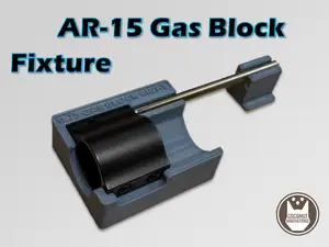 AR-15 Gas Block Jig Fixture Tool