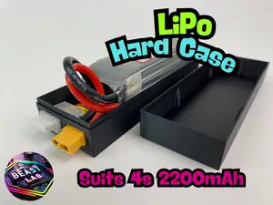 Heavy-Duty LiPo Battery Case Water-Resistant 4S